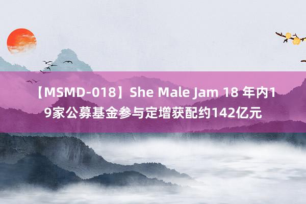 【MSMD-018】She Male Jam 18 年内19家公募基金参与定增获配约142亿元